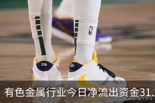 有色金属行业今日净流出资金31.22亿元,紫金矿业等6股净流出资金超亿元
